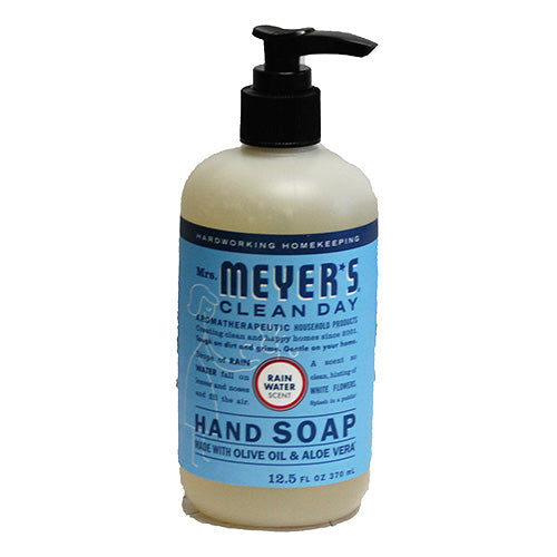 SP MRS MEYER'S HAND SOAP RAIN WATER 12.5oz
