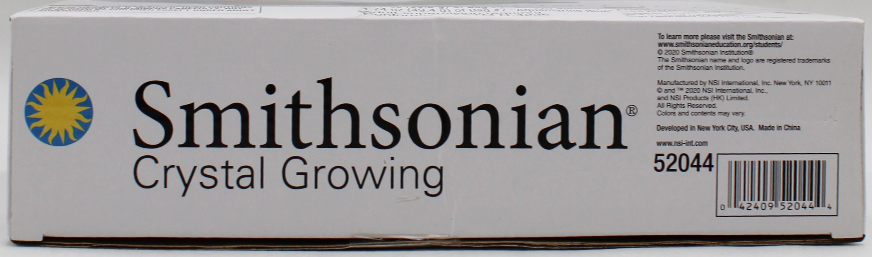 SMITHSONIAN CRYSTAL GROWING