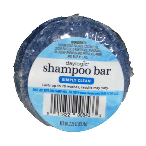 DAYLOGIC SHAMPOO BAR-BLUE SIMPLY CLEAN