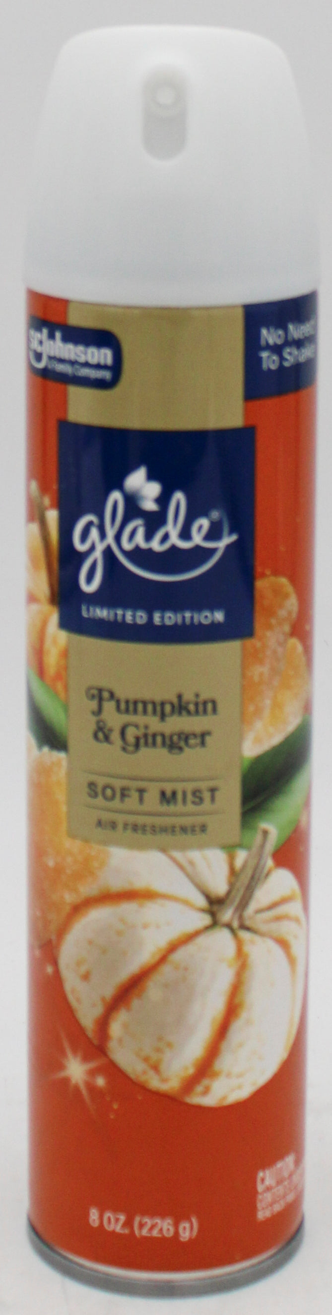 SP GLADE AIR FRESHENER 8oz PUMPKIN & GINGER
