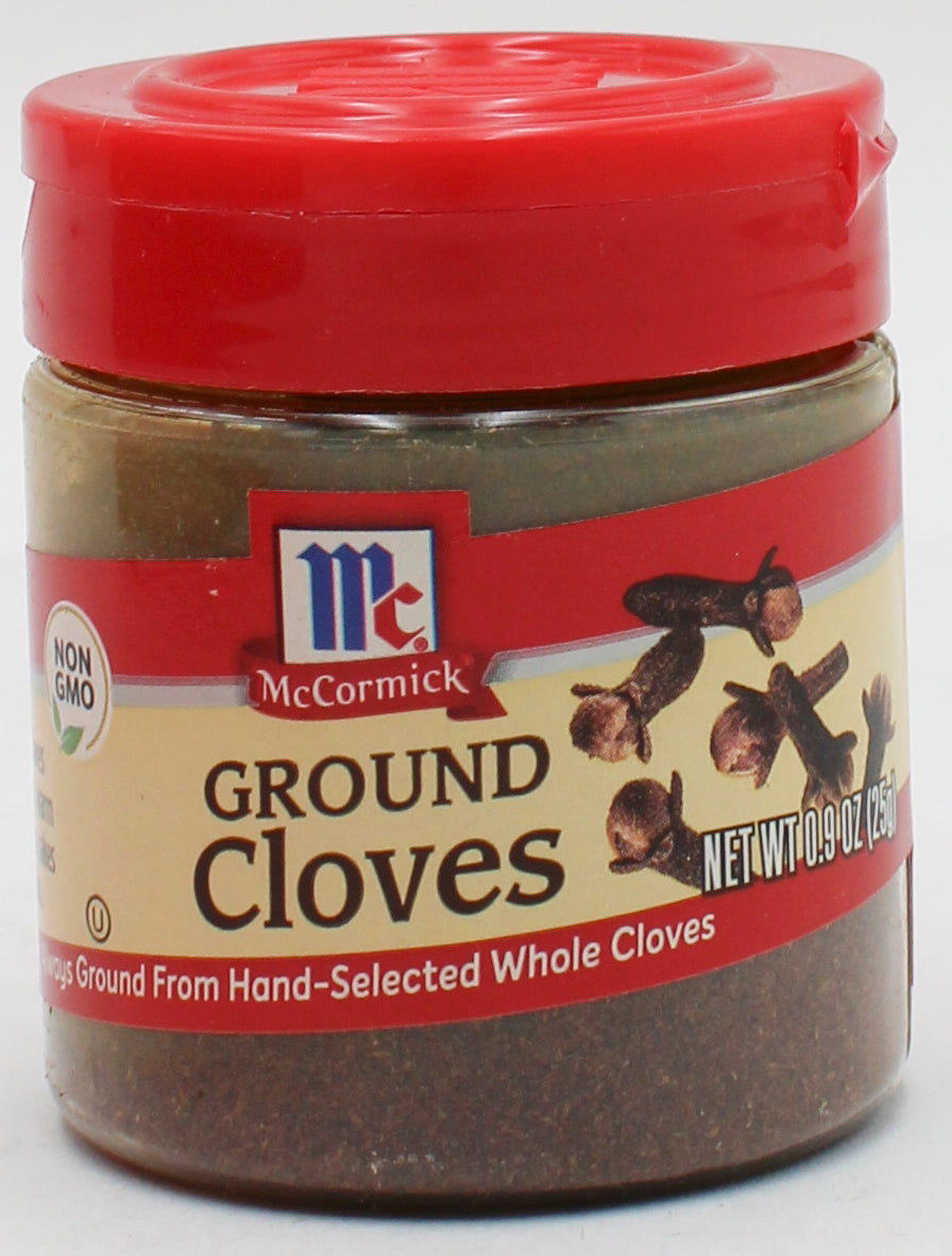 McCormick Prepak Ground Cloves 0.9oz (Best By 3/27/2027)