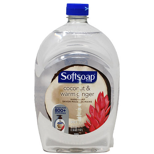 Softsoap Hand Soap Refill Coconut Ginger 50oz