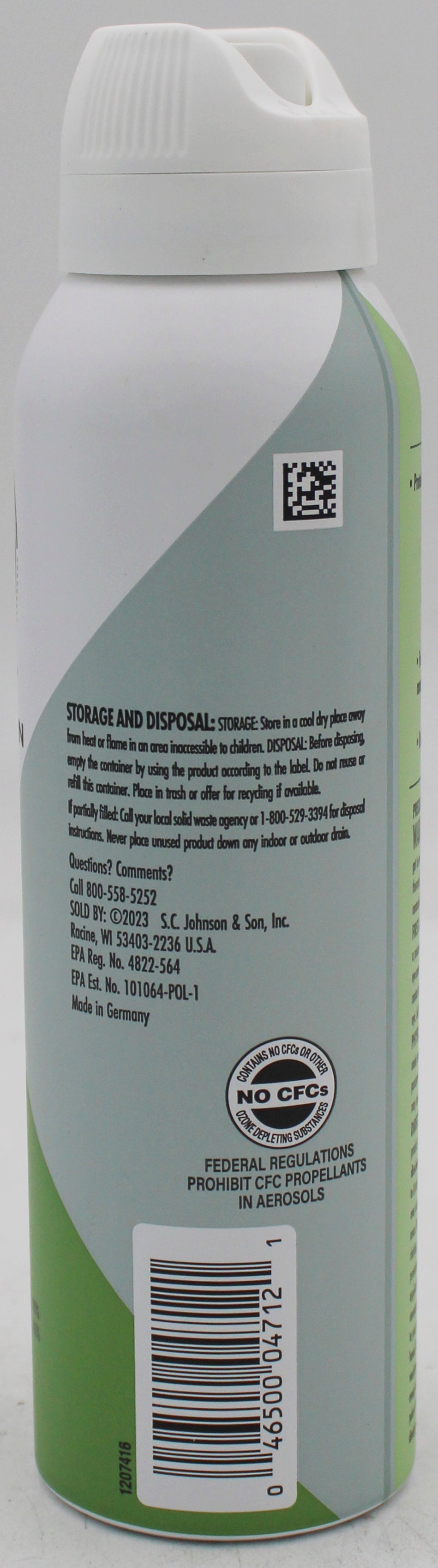 SP STEM MOSQUITO+TICK REPELLENT FRAGANCE FREE 4oz-