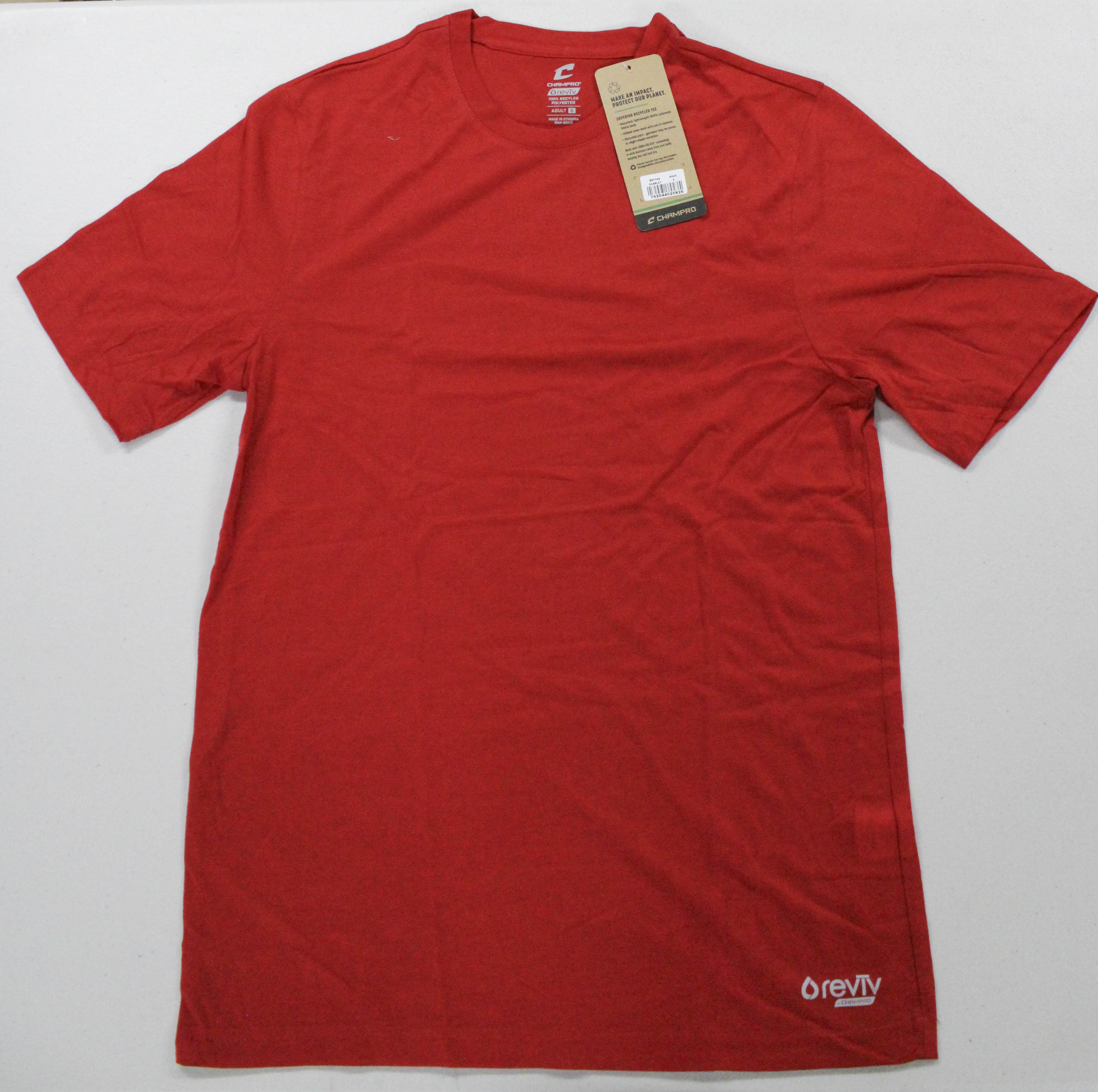 T-SHIRT - ADULT -SCARLET- S