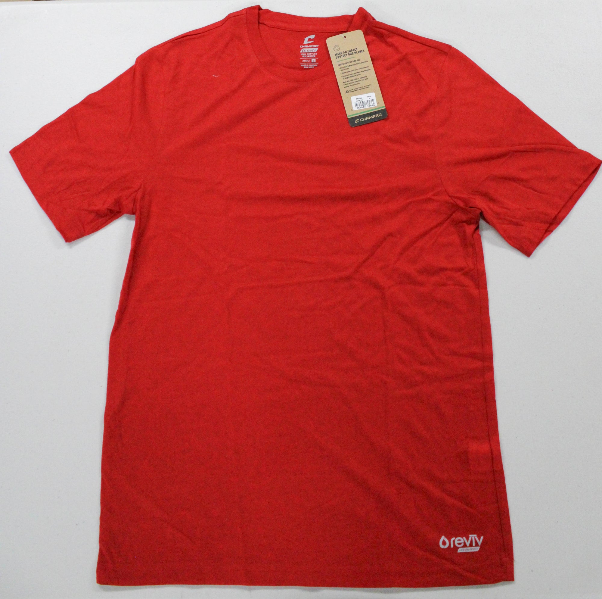 T-SHIRT - ADULT -SCARLET- S