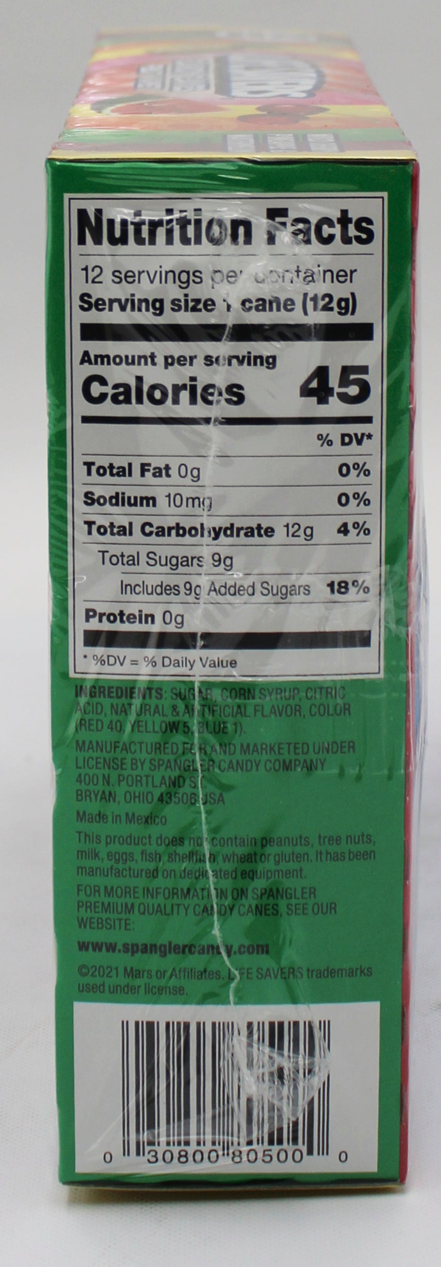 Lifesavers Candy Canes 12ct 5.3oz Case