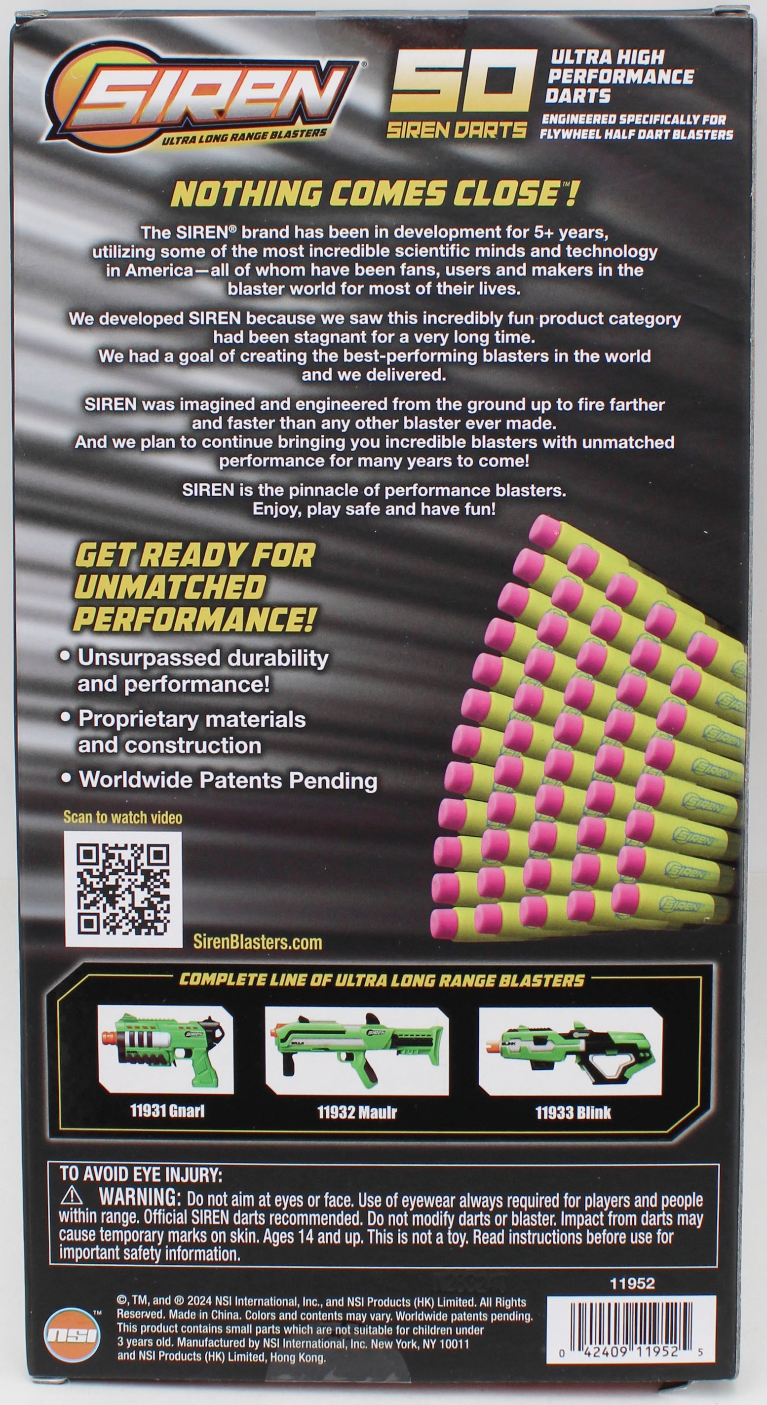 SIREN 50 PC DARTS