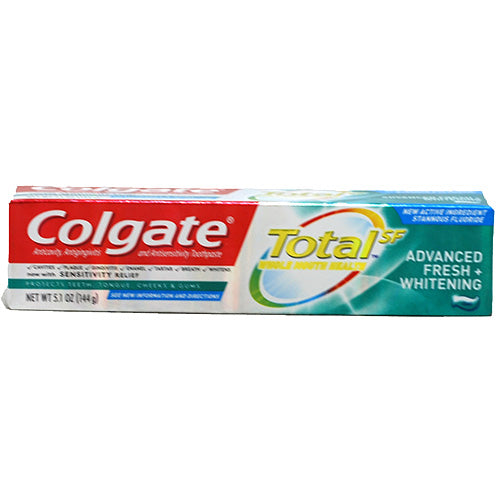 COLG TOTAL T/PASTE 5.1oz(11/22)ADV.FRESH WHTNG/NI