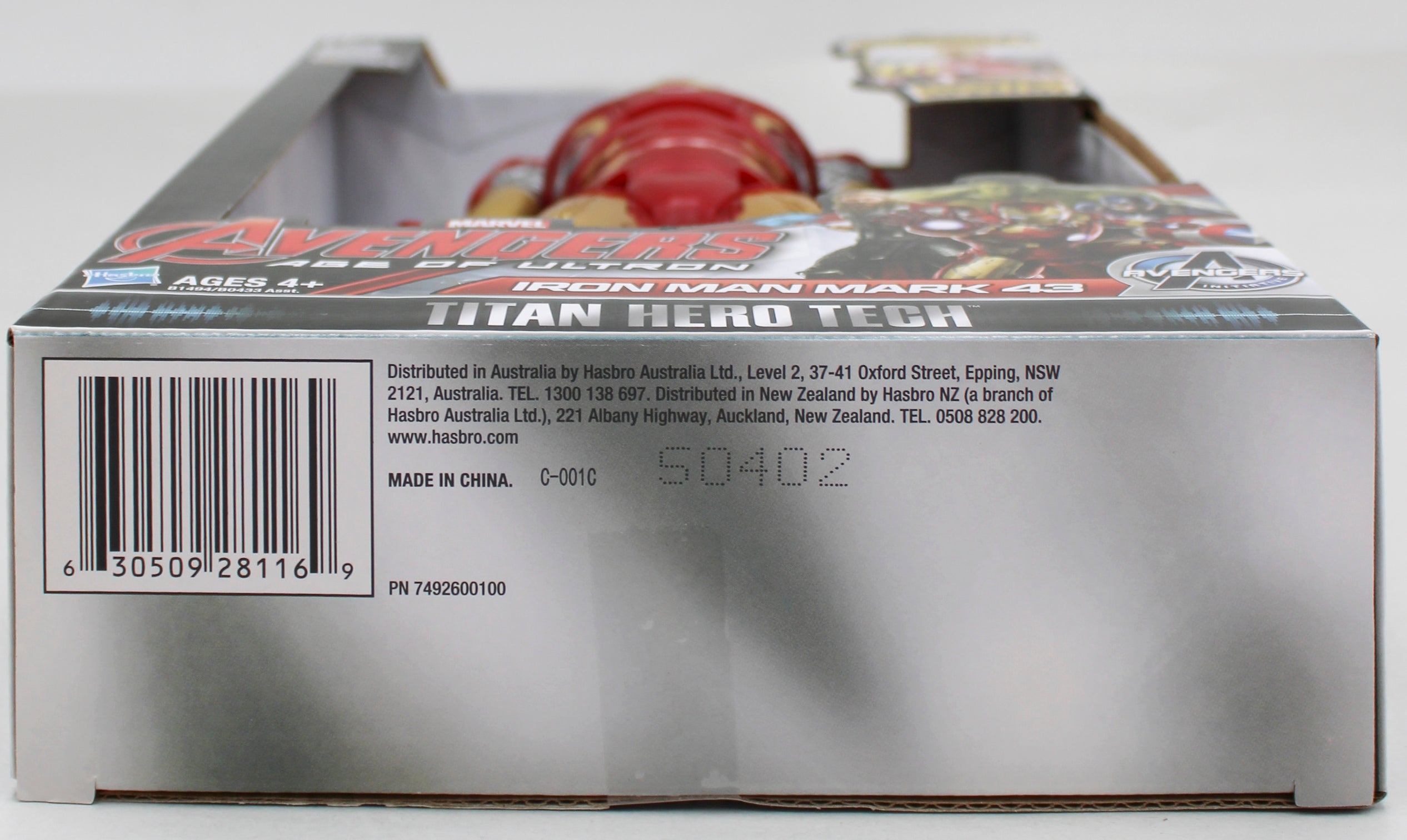 MARVEL: TITAN HERO TECH - 12" IRON MAN MARK 43 W/LIGHT & SOUND