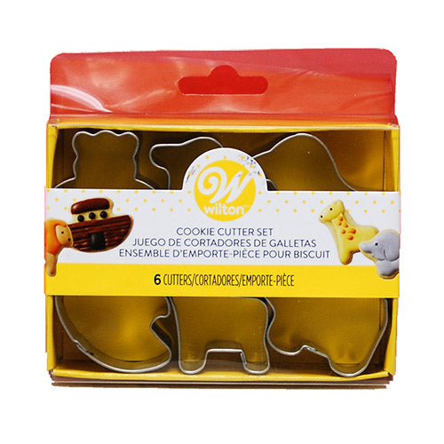 WILTON COOKIE CUTTER 6PC SET-NOAH ARK