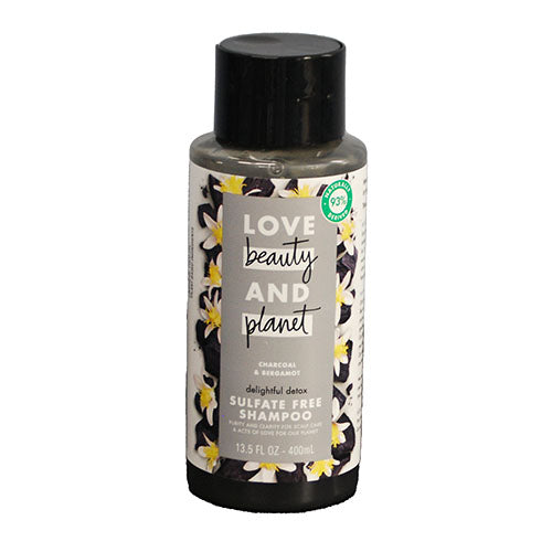 LOVE BEAUTY & PLANET SHAMPOO 13.5OZ- CHARCOAL&BERGAMOT
