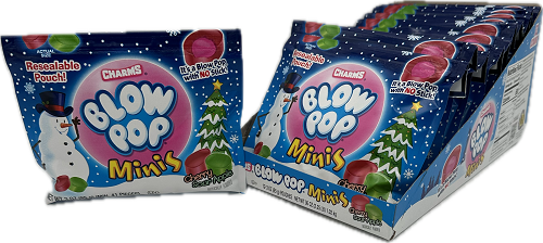 CHARMS BLOW POP MINIS 3oz 41PCS CHERRY/SOUR APPLE XMAS BEST BUY 8/29/25