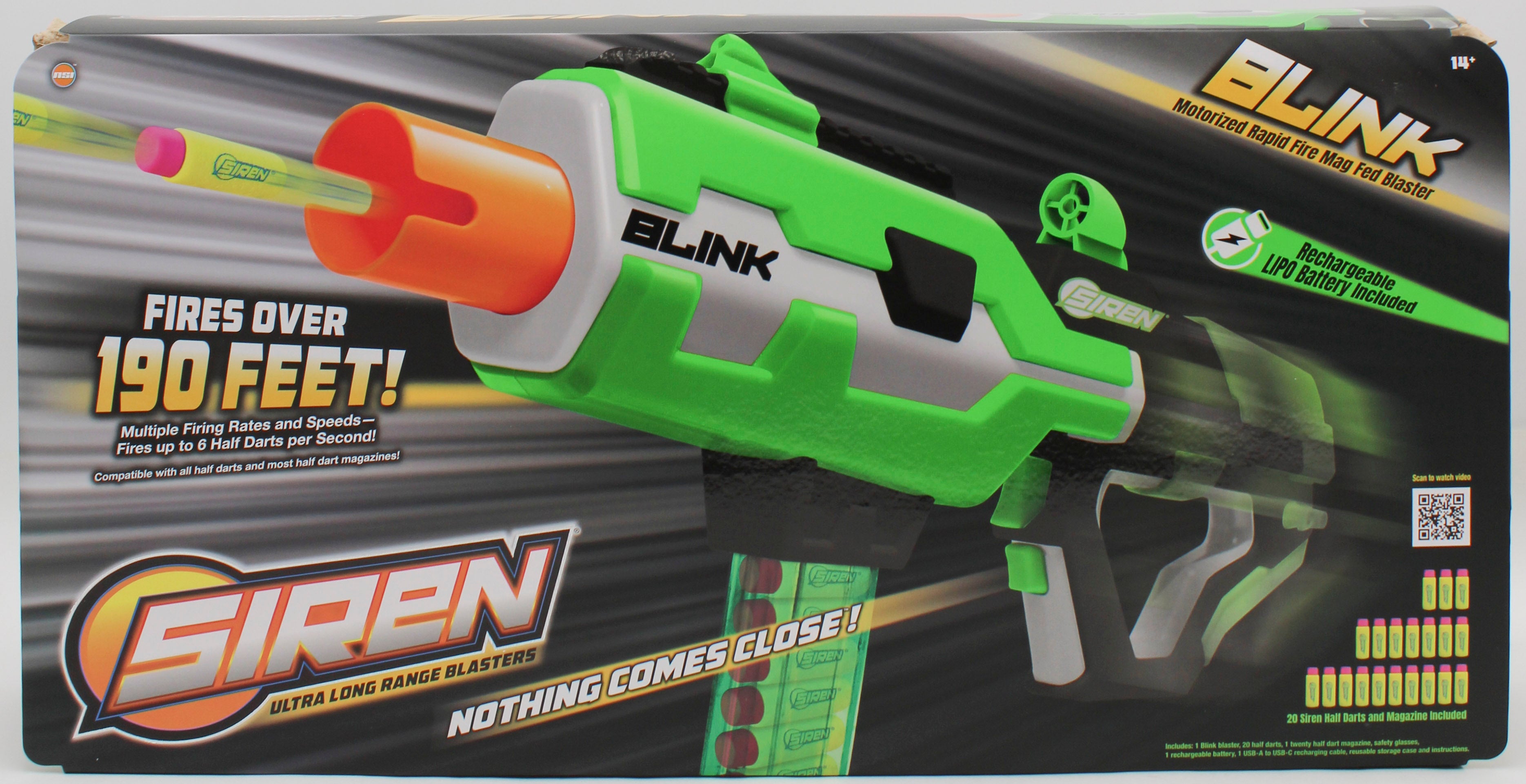SIREN BLINK BOLT BLASTER