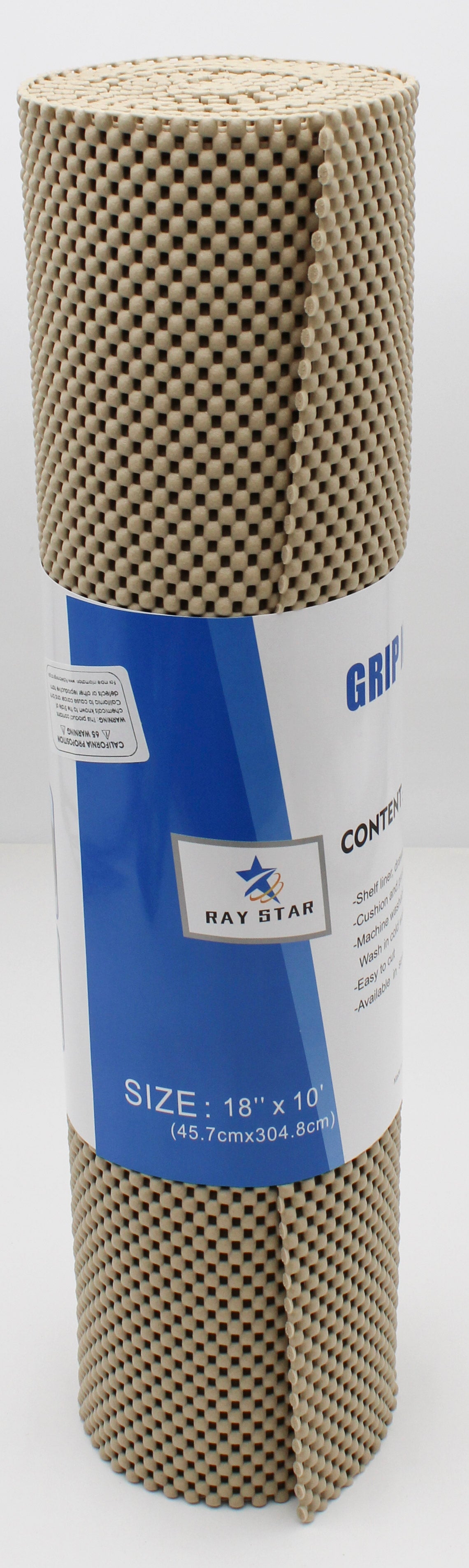 18x120" BEIGE SHELF LINER