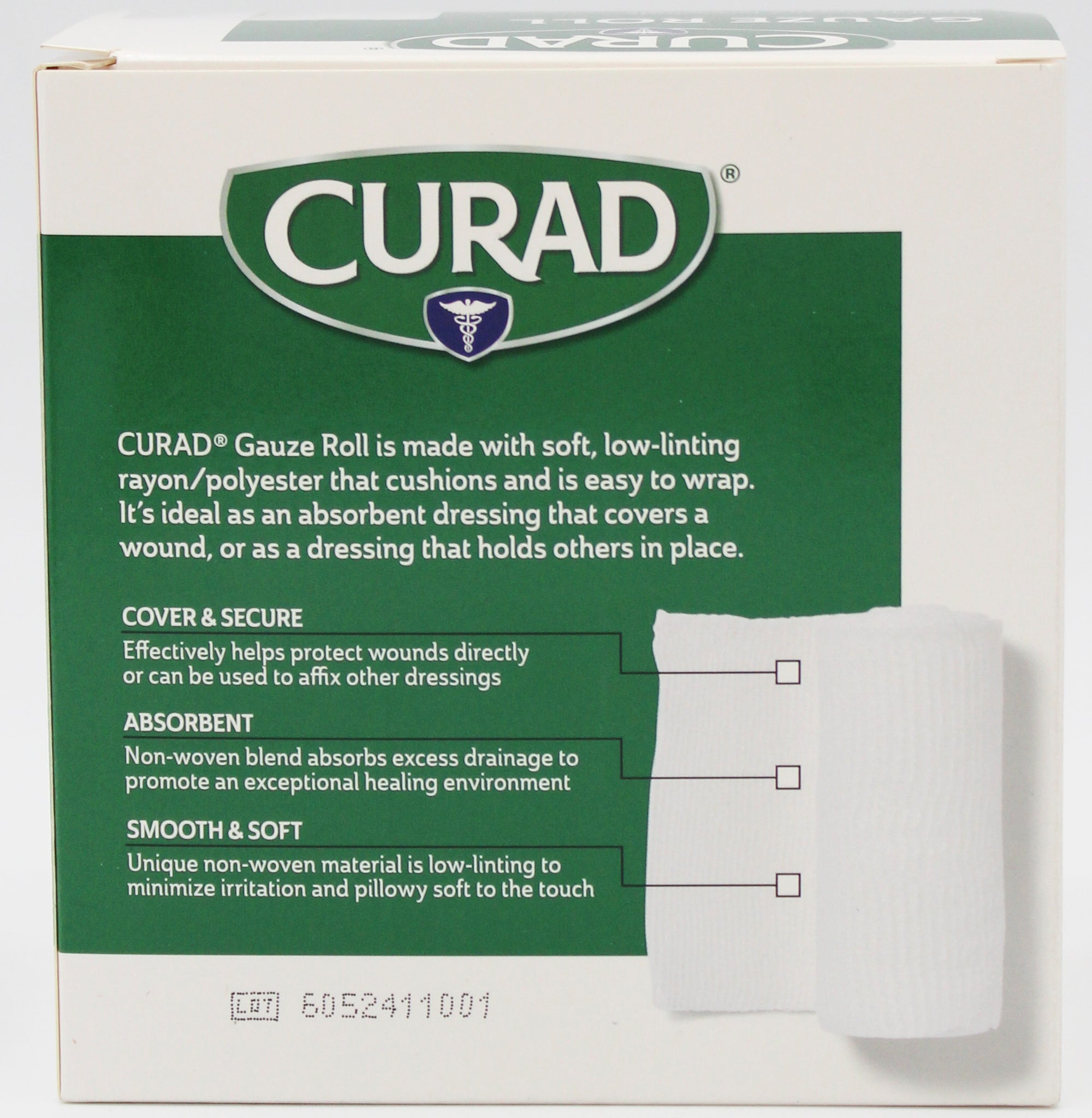 CURAD ROLLED GAUZE 3"X 90" 5ct NI