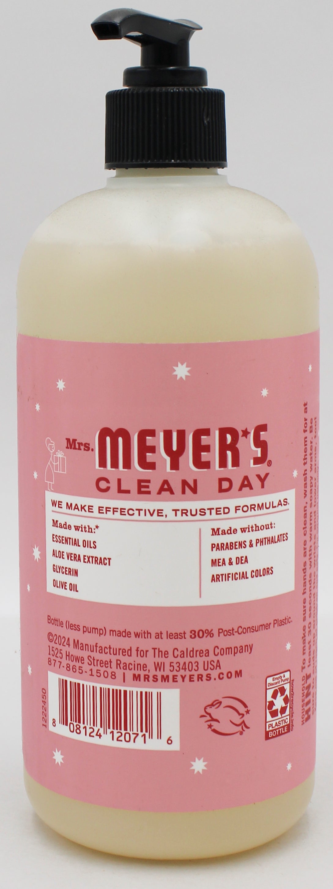 MRS MEYERS HAND SOAP PEPPERMINT 16floz US