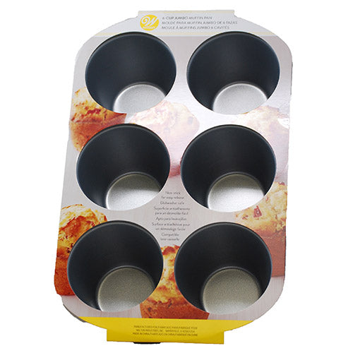 WILTON JUMBO MUFFIN PAN 6 CUP