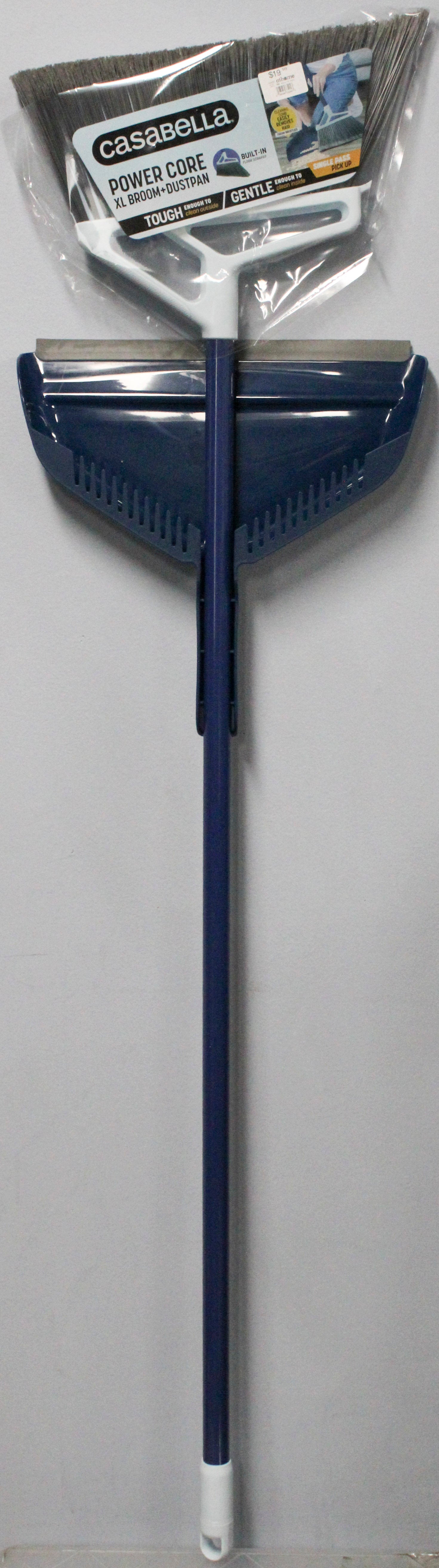 CASABELLA XL BROOM AND DUSTPAN