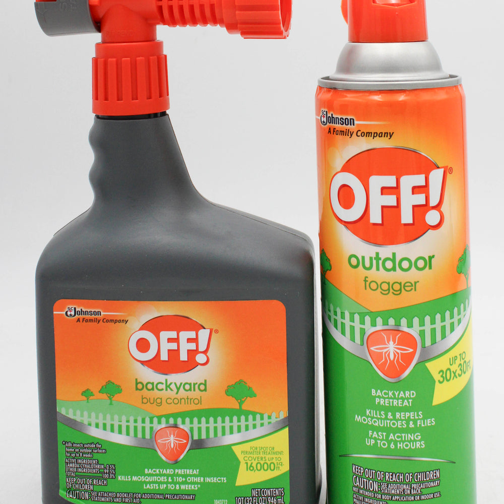 OFF BACKYARD BUG CONTROL MIXED QUARTER PALLET DISPLAY