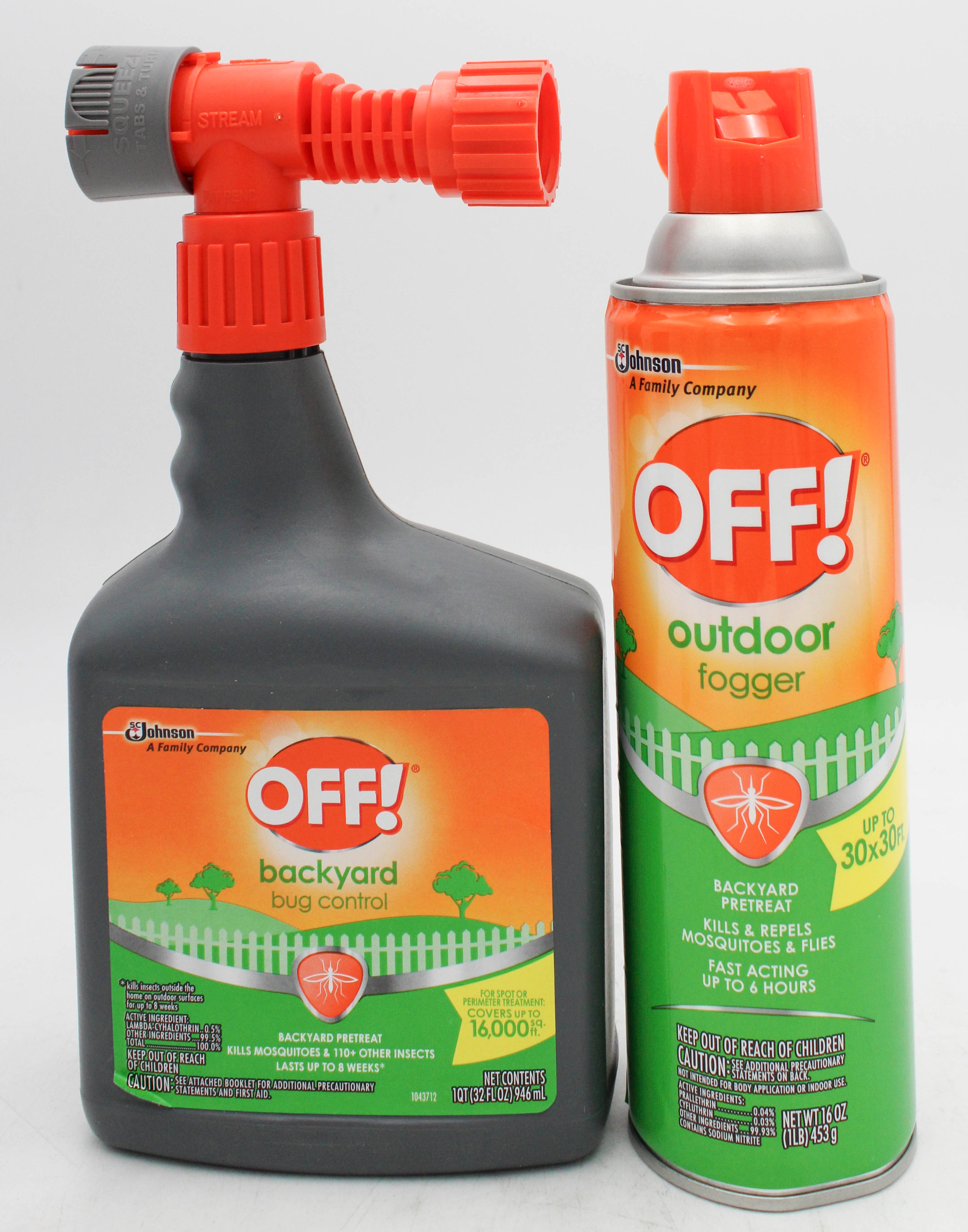 OFF BACKYARD BUG CONTROL MIXED QUARTER PALLET DISPLAY