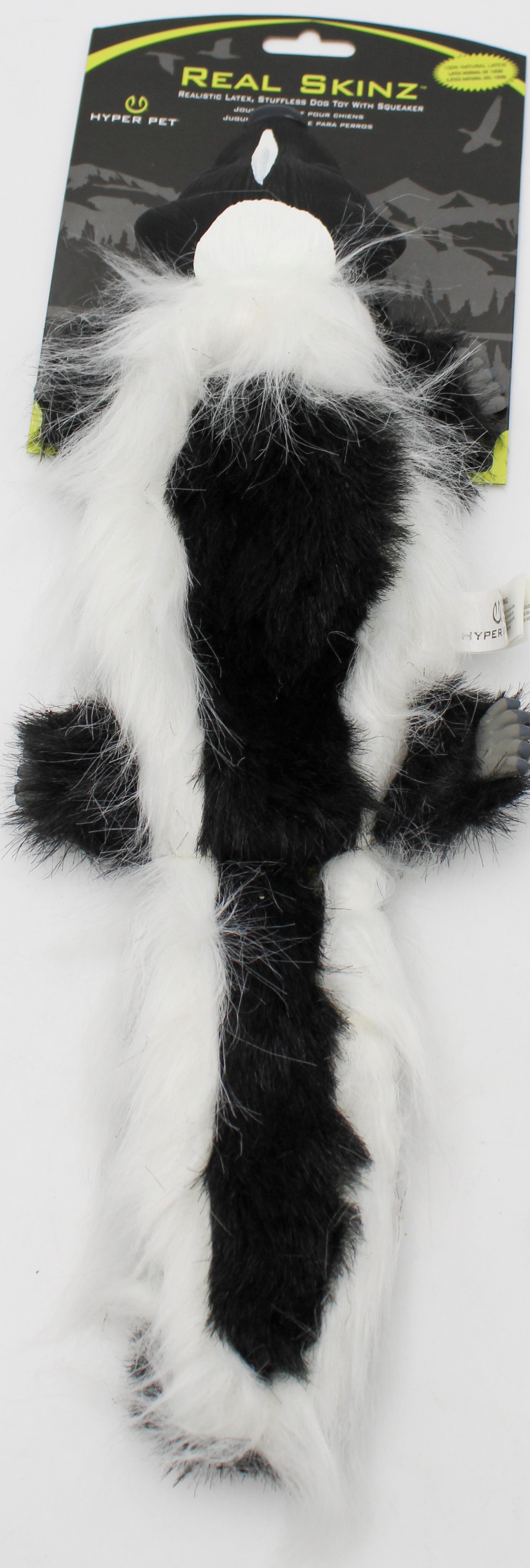 HYPER PET REAL SKINZ - SKUNK DOG TOY