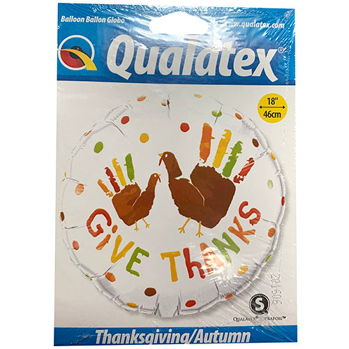 HELIUM BALLOON 18" THANKSGIVING.