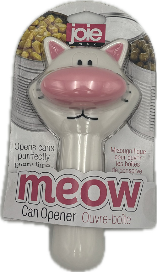 JOIE MEOW CAN OPENER WHITE&PINK  NI