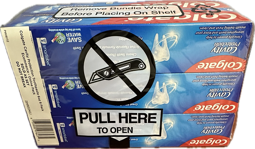 COLGATE ANTICAVITY TOOTHPASTE 6oz 6CT EXP 07/31/24 NI