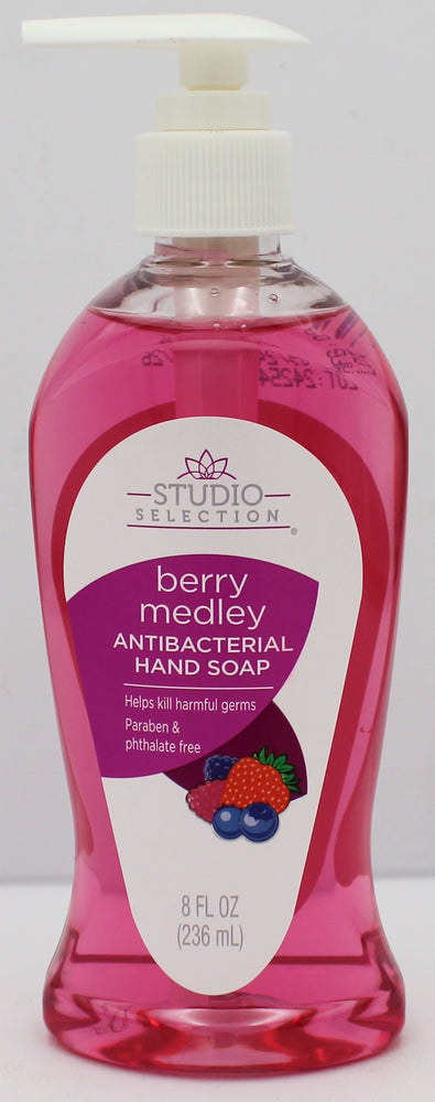 8oz BERRY MEDLEY ANTIBACTERIAL HAND SOAP