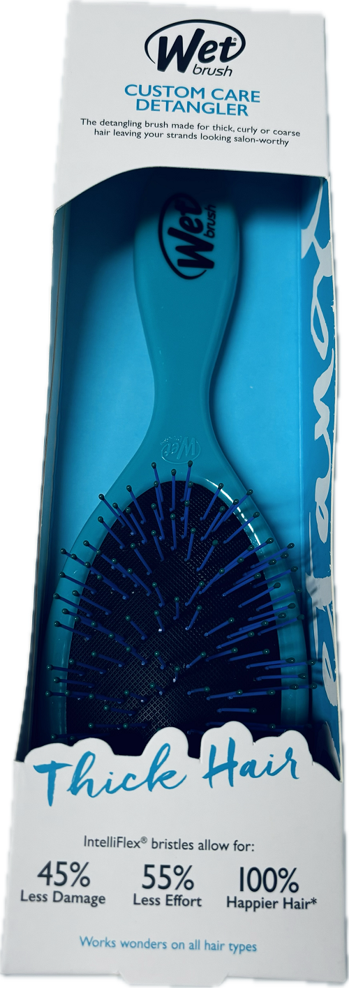 WET BRUSH CUSTOM CARE DETANGLER THICK HAIR TEAL NI