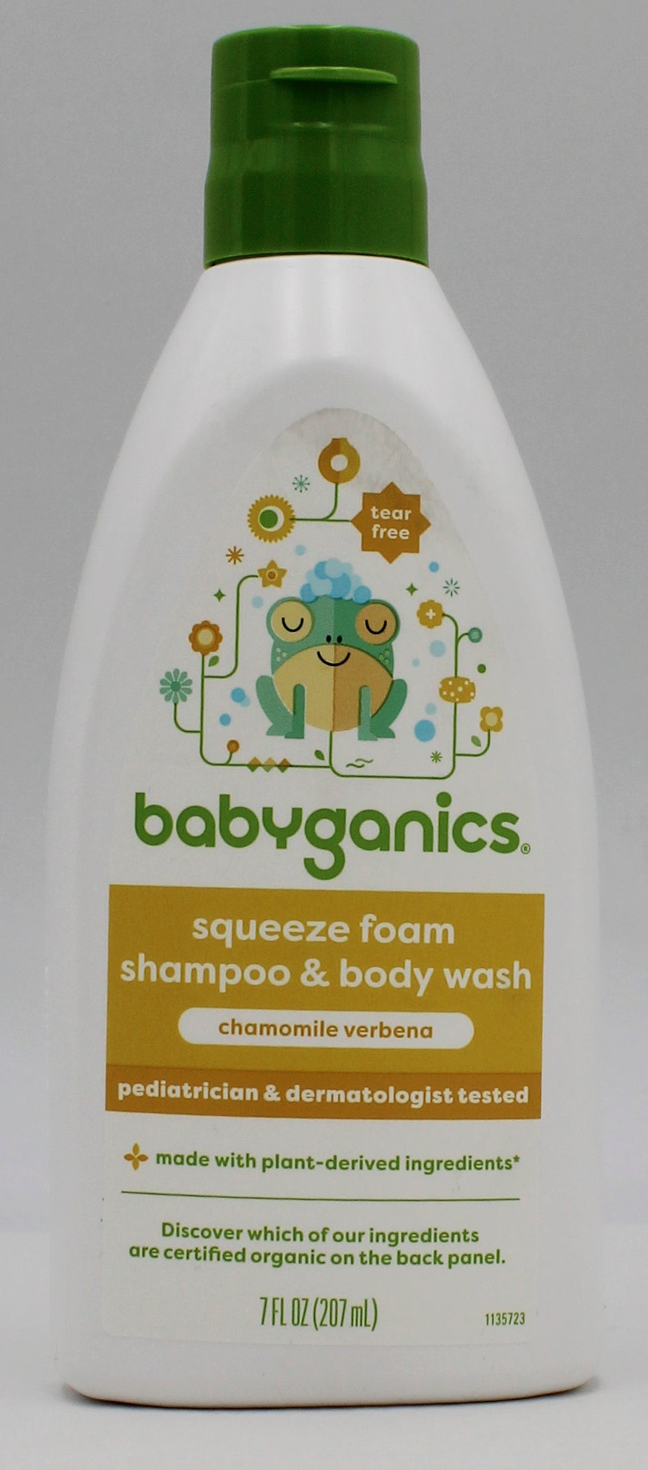 BABYGANICS SHAMPOO + BODYWASH 7oz/