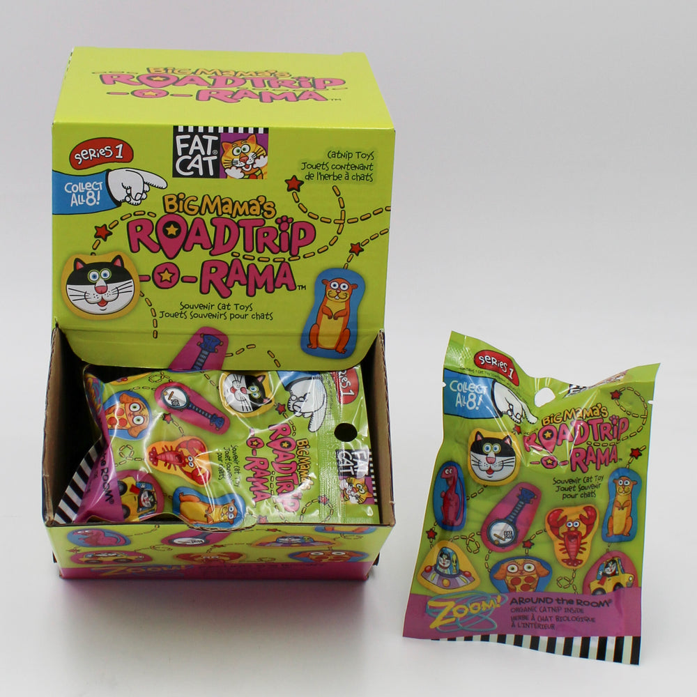 ROADTRIPORAMA CAT TOY BLIND BOX 18PC PDQ