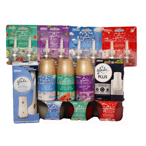 GLADE SCENT MIXED DISPLAY 49CT
