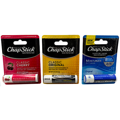 CHAPSTCK .15oz(11/21)3FLVR/DSPLY NI