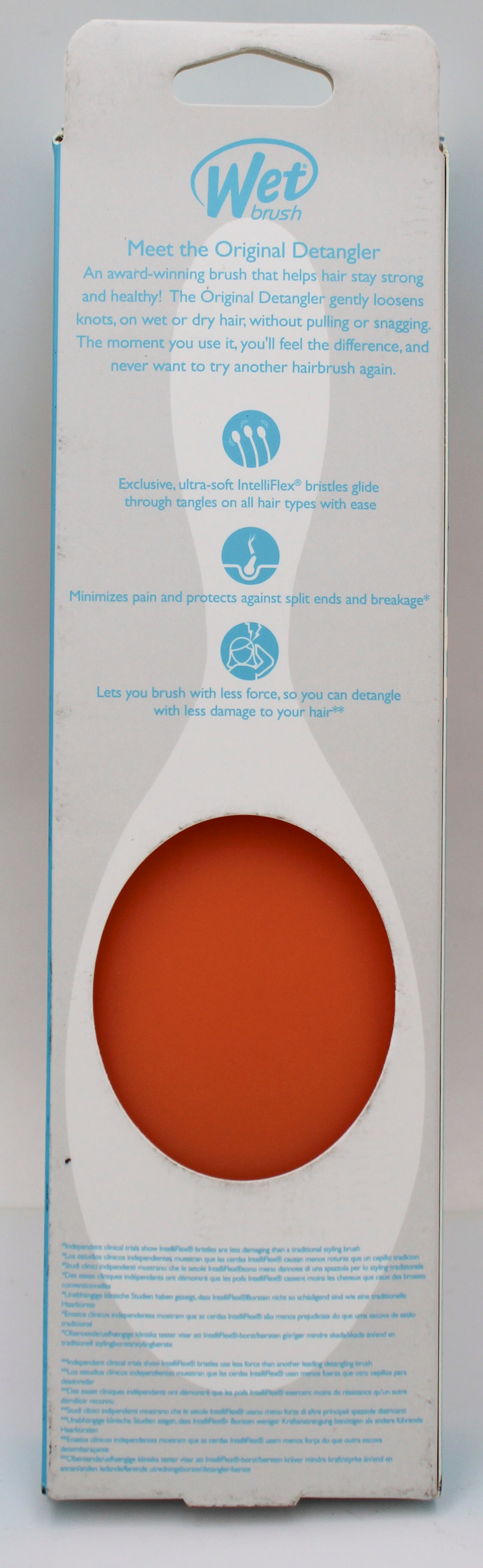 WET BRUSH DETANGLER ORANGE CRUSH  NI