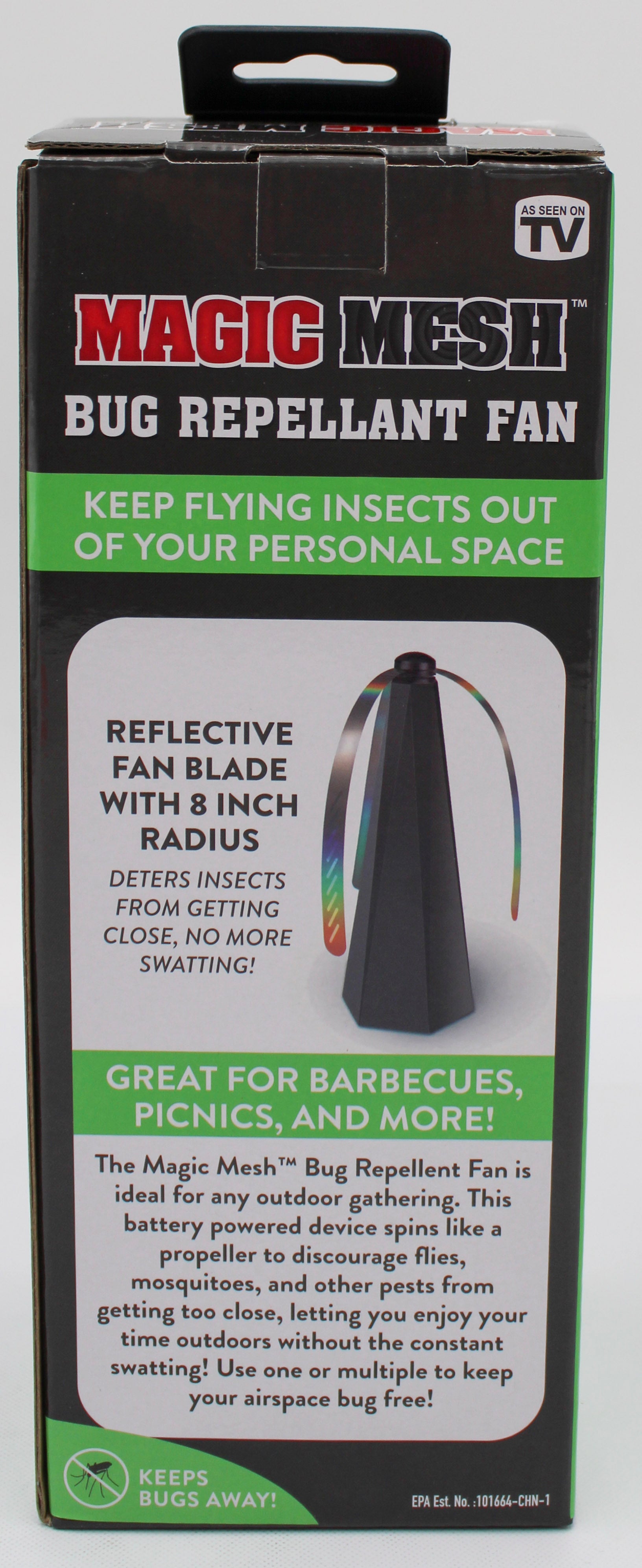 MAGIC MESH BUG REPELLANT FAN NI