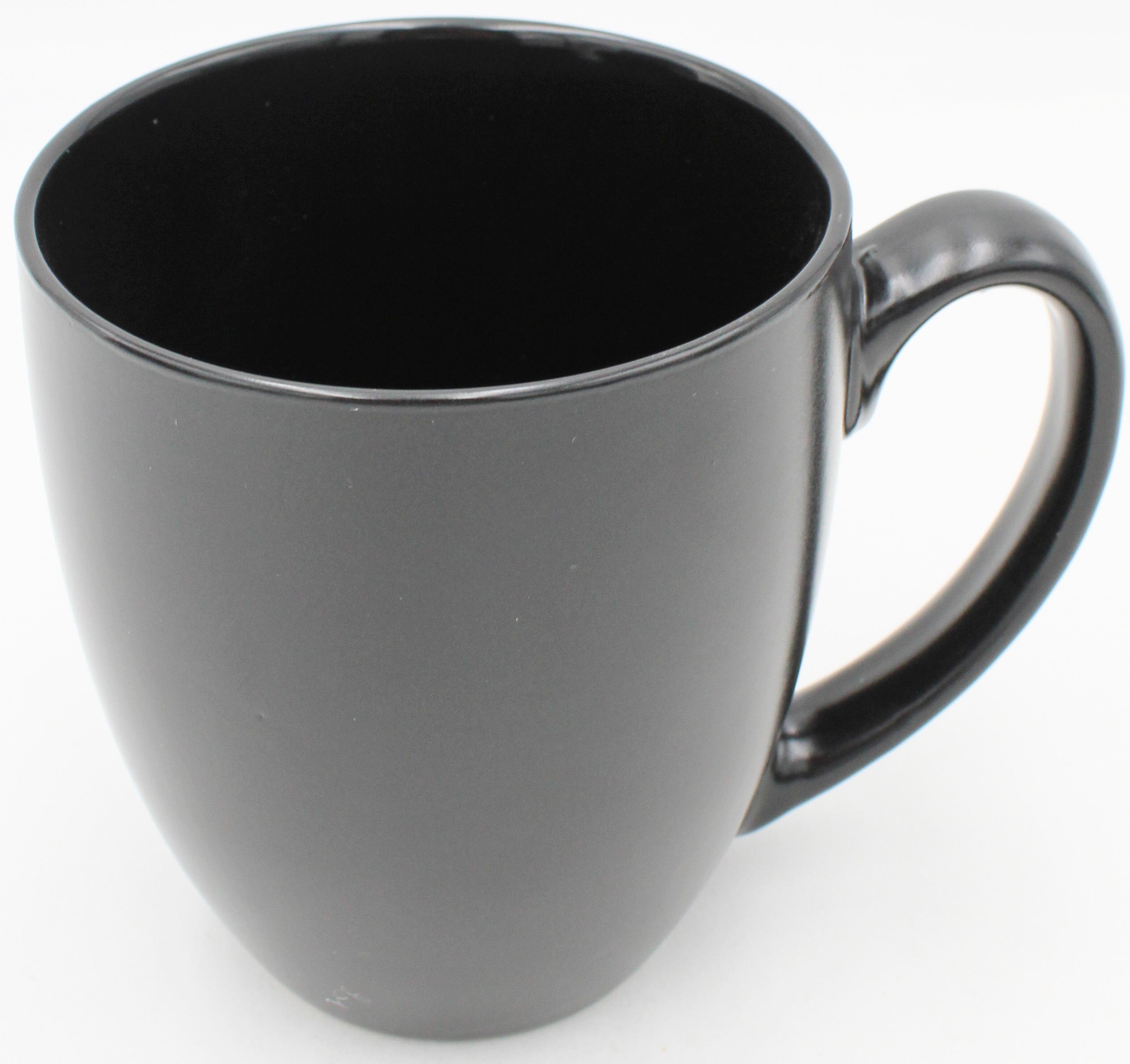 15OZ CERAMIC MUG, MATTE, BLACK - INNER COLOR BLACK