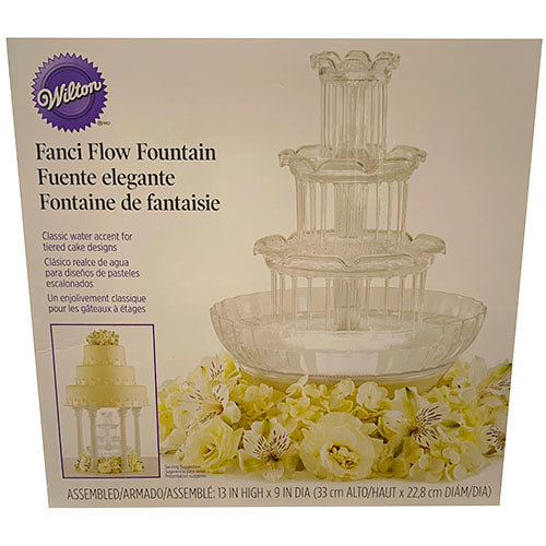 WILTON FANCI FLOW FOUNTAIN 9x13"H.