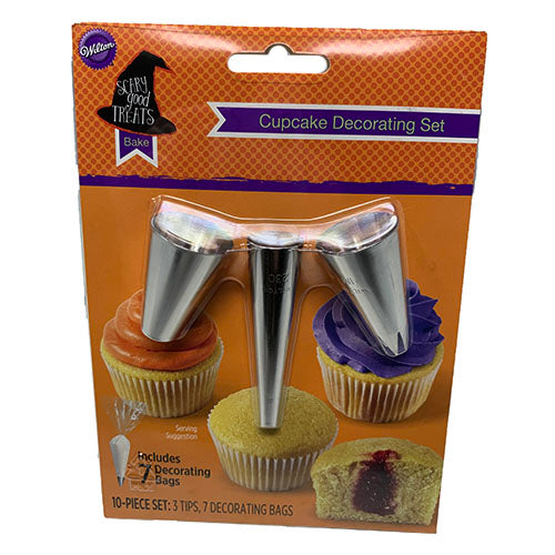 WILTON 10PC CUPCAKE DECORATING SET