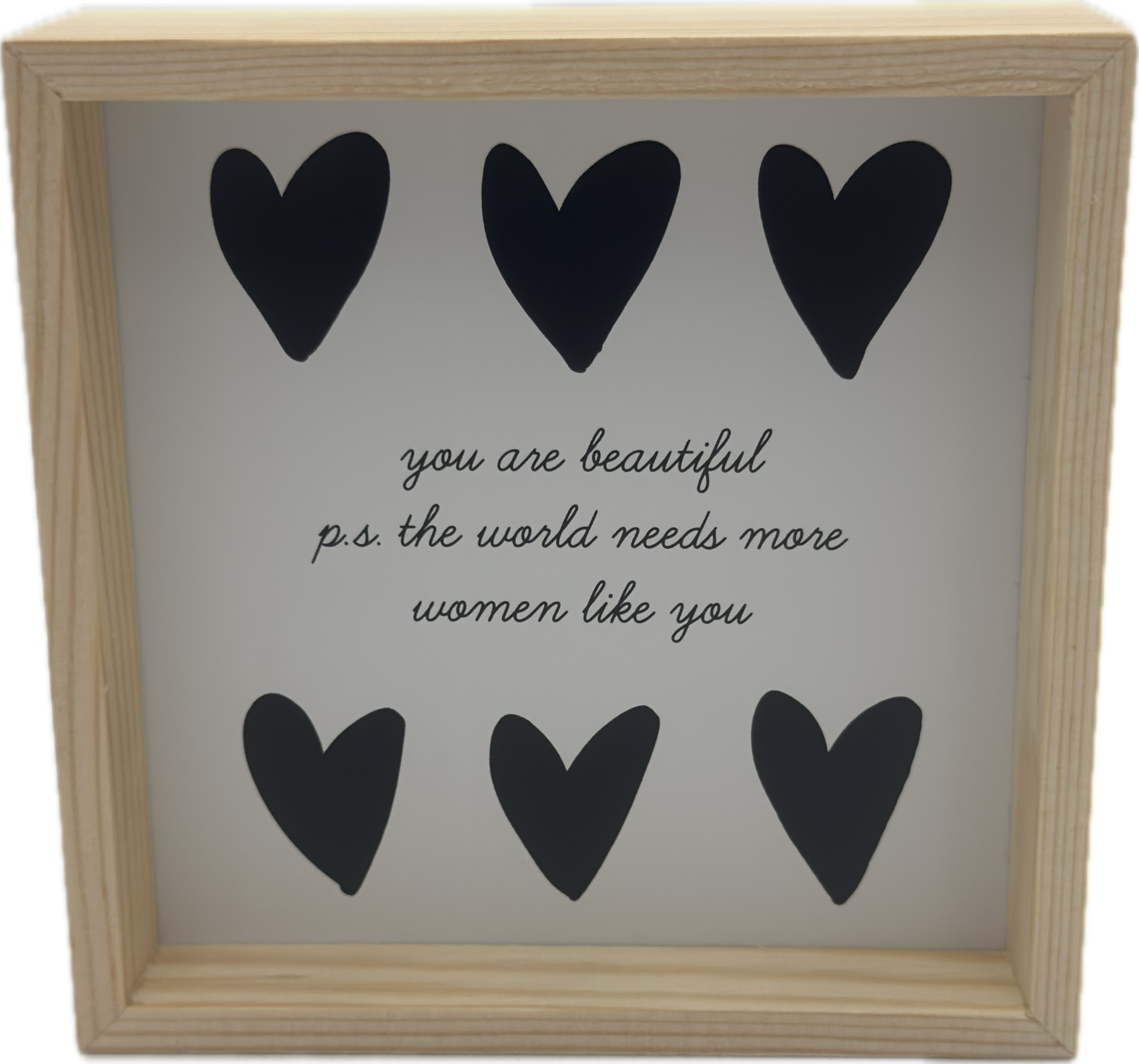 YOU ARE BEAUTIFUL SIGN 4"x4"