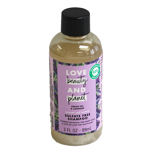 LOVE,BEAUTY,PLANET SHMPOO 3oz-SULFATE FREE/LAVNDR
