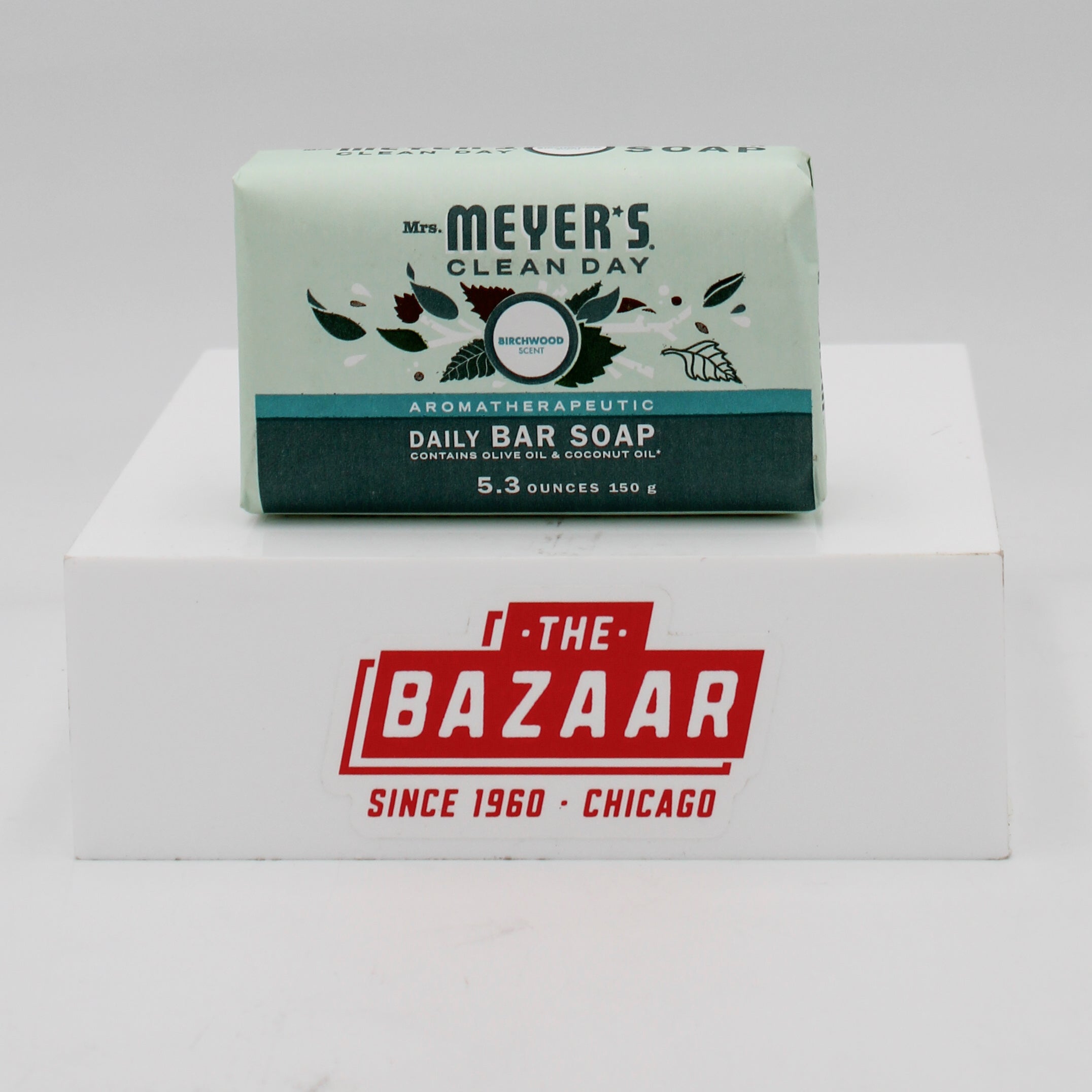 MRS MEYERS BAR SOAP BIRCHWOOD 5.3oz US