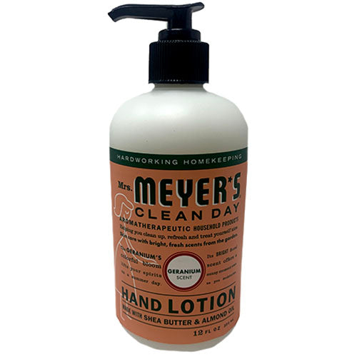 SP MRS.MEYER HAND LOTN 12oz-GRANIUM/NI