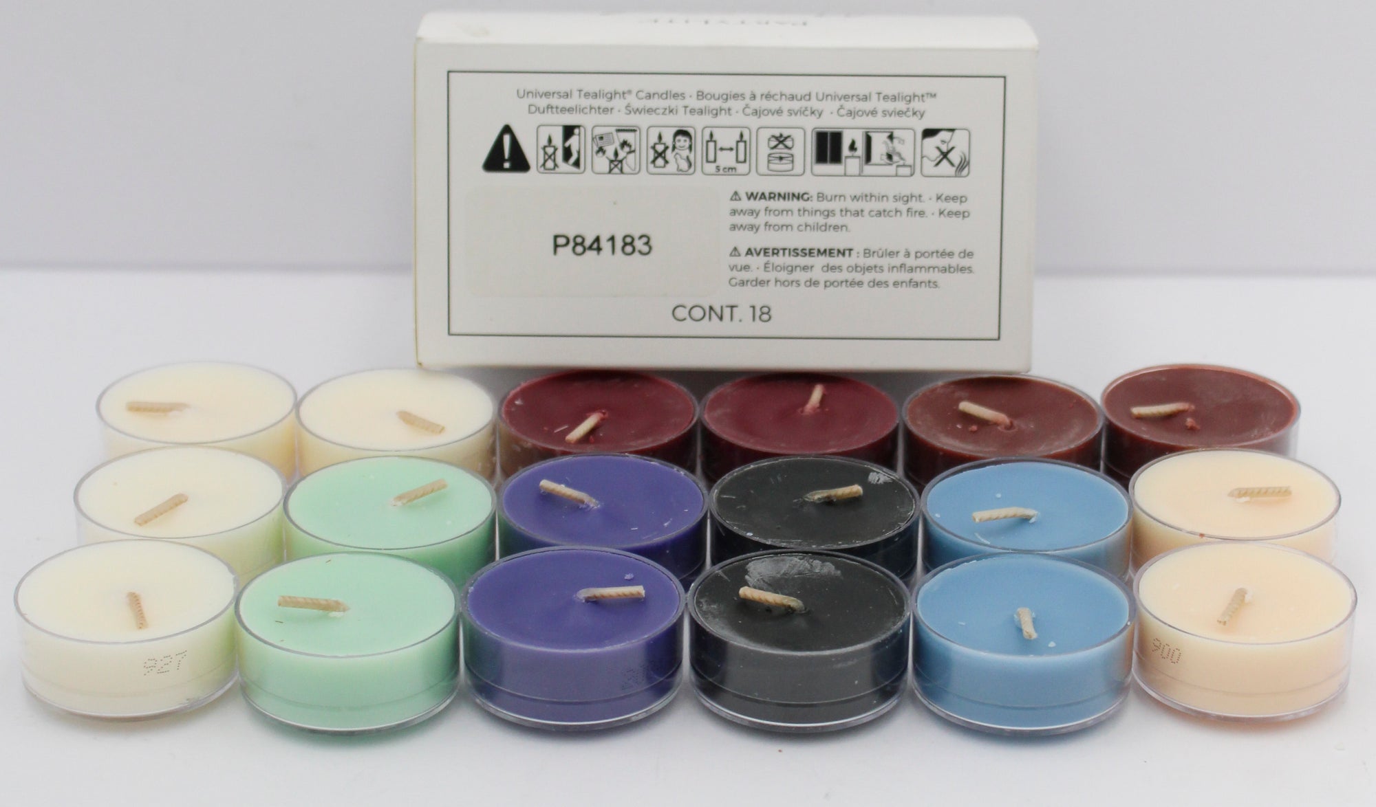 PARTYLITE FAVORITES MINISCENTS 18-PIECE TEALIGHT SAMPLER