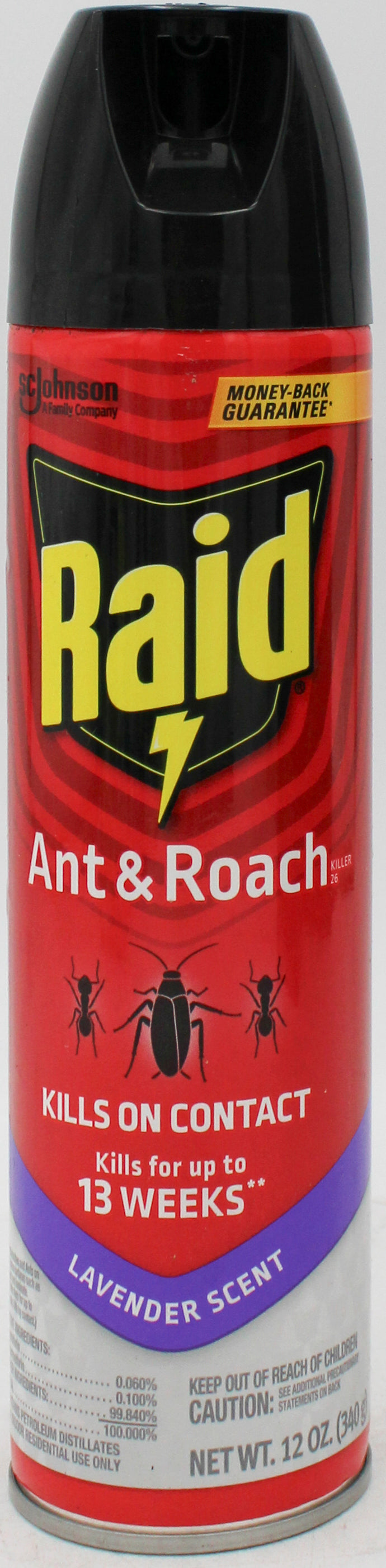 SP RAID ANT & ROACH 12oz LAVENDER SCENT