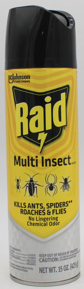 SP RAID MULTI INSECT KILLER AEROSOL15oz