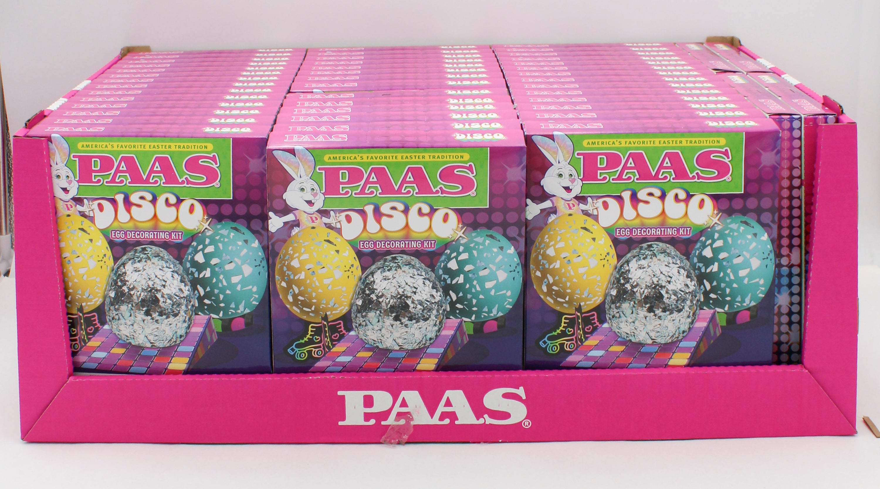 PAAS DISCO  EGG DECORATING KIT SHELF TRAY