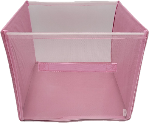 HOME CREATIONS STORAGE CUBE 12x12x12x PINK