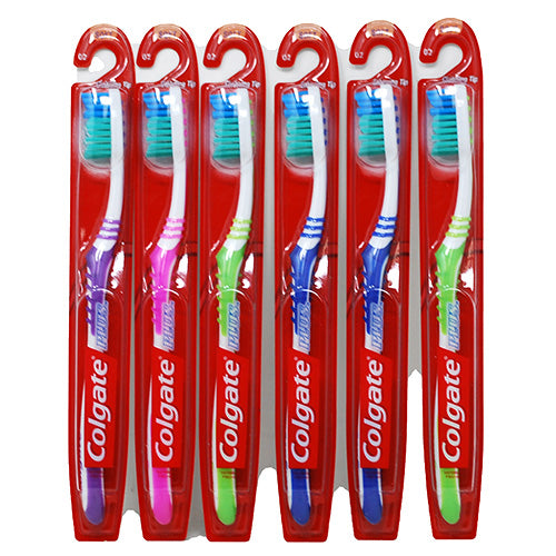 COLG PLUS T/BRUSH 1CT-SOFT ASST/NI