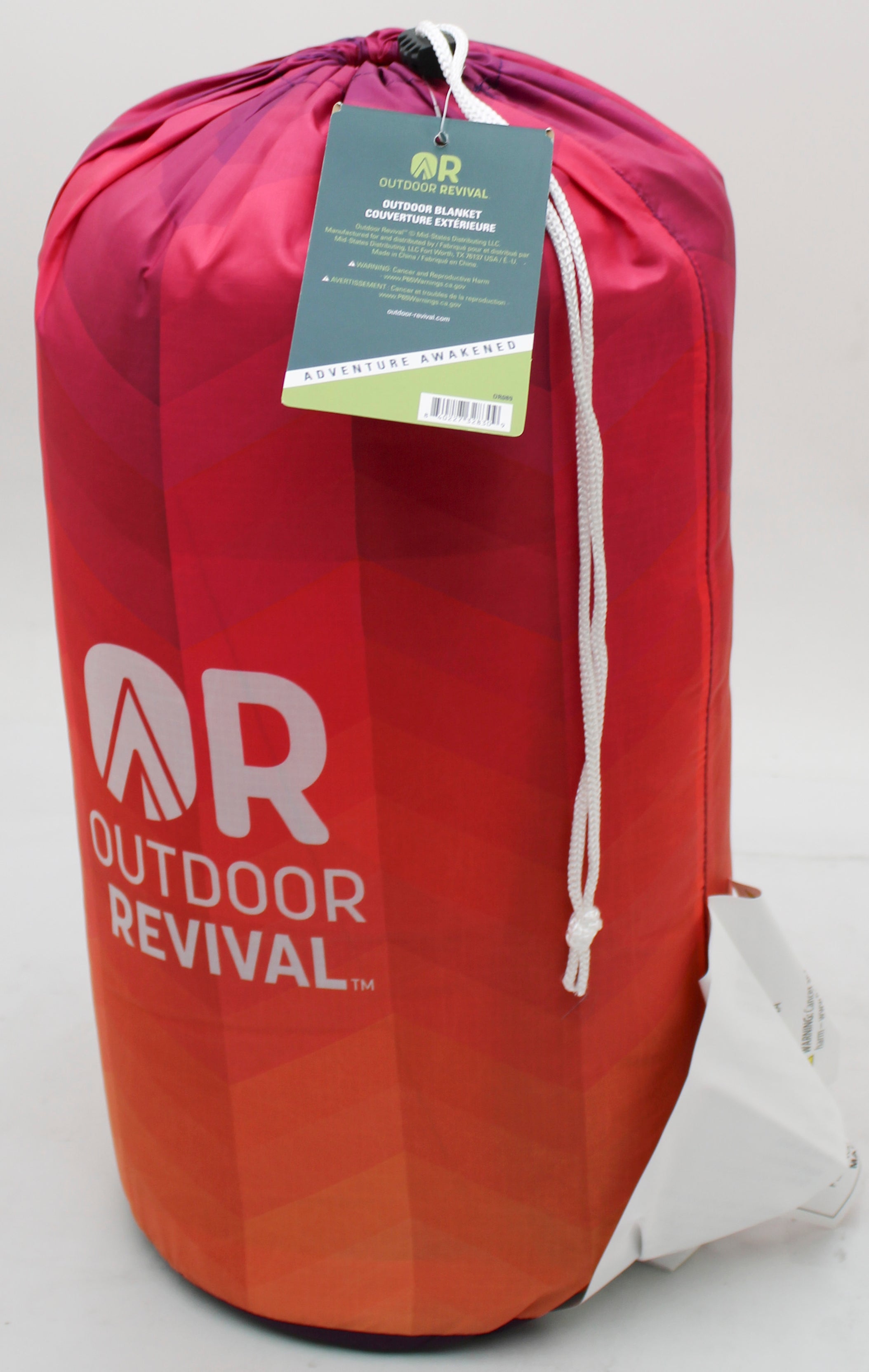 OUTDOOR REVIVAL OUTDOOR BLANKET PINK OMBRE